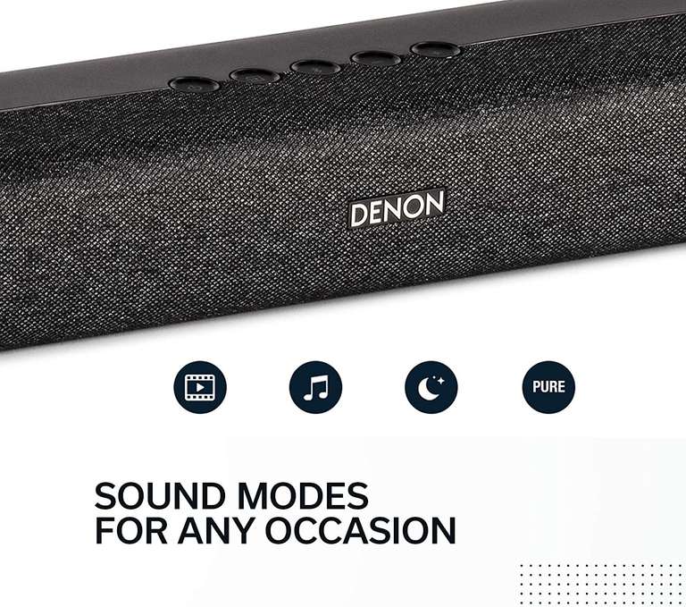 Soundbar DENON DHT-S416 Czarny 2.1, BT, Wi-Fi