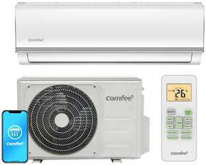 Klimatyzator COMFEE Split CSAFBU-09HRDNXD0-W COX133-09HFN8D0 2800W z usługą montażu (a 5200W za 3699 i inne)