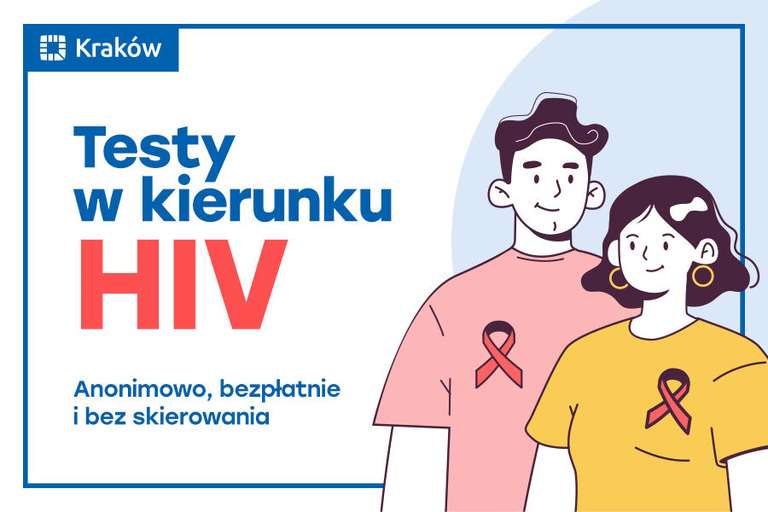 Bezpłatne i anonimowe testy na HIV (Kraków)