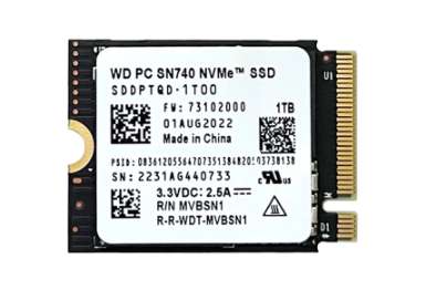 Dysk Western Digital WD SN740 1TB M.2 SSD 2230 NVMe (Steam Deck)