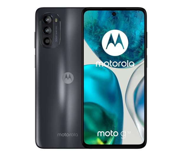 Smartfon Motorola moto g52 4/128GB Charcoal Grey - 33W - 6.6"- 90Hz - AMOLED @x-kom