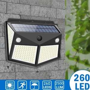 Lampa solarna zewnętrzna z czujnikiem ARILUX 260LED z EU za $13.40 @ Banggood