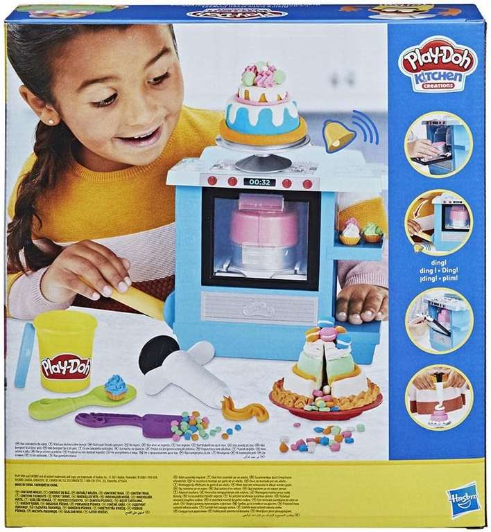 Play-Doh Zestaw do zabawy Kitchen Creations Magiczny Piec do Tortów z ciastoliną