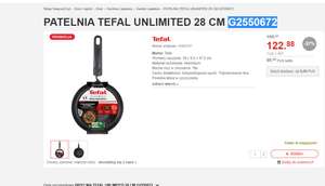 Selgros Patelnia Tefal Unlimited 28 cm indukcja - stacjonarnie i online