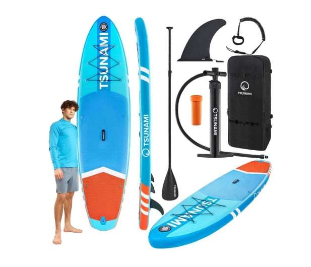 Deska SUP TSUNAMI 4Fizjo paddle board 320cm T02 + bojka i dostawa gratis