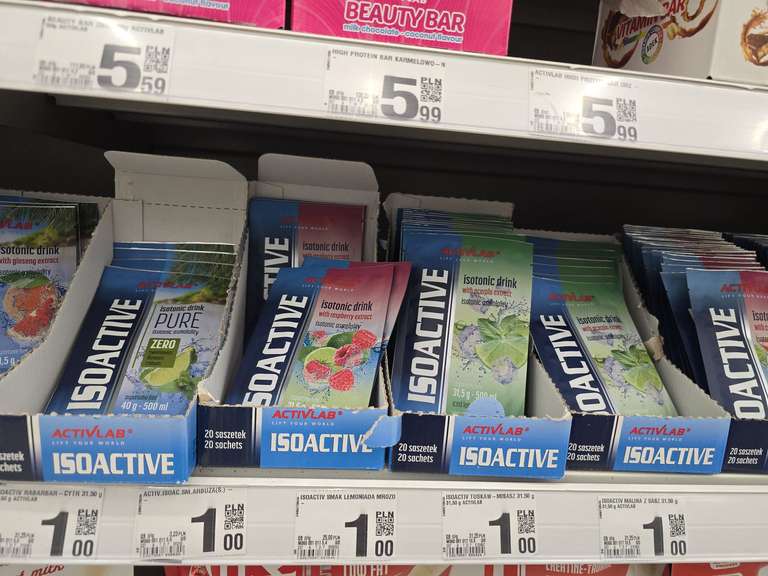 ISOACTIVE ActiveLab - saszetka za 1 zł w Auchan
