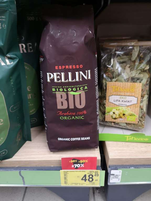 Kawa Pellini BIO Organic 500g
