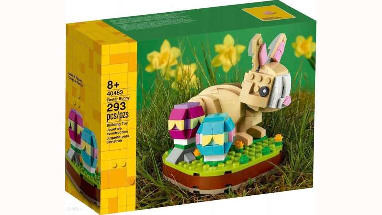 Zestaw LEGO 40463 Zajączek wielkanocny ZA DARMO przy zakupie dowolnych klocków LEGO za min. 149 zł z darmową dostawą