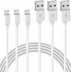 [amazon.pl] Quntis Kabel USB A do Lightning iPhone | certyfikat MFi | 3 szt. | 2 m