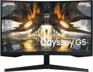 Monitor SAMSUNG Odyssey G5 S27AG550 27" 2560x1440px 165Hz 1 ms Curved