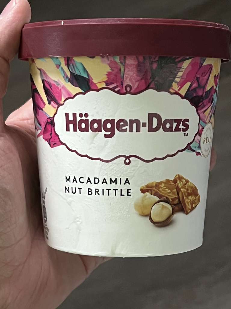 Lody Haagen-Dazs macadamia LIDL