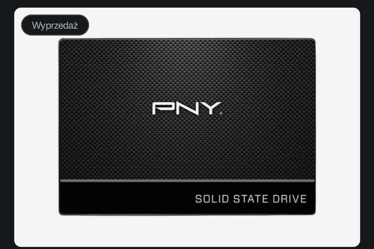 Dysk SSD PNY CS900 1TB Sata 2,5"