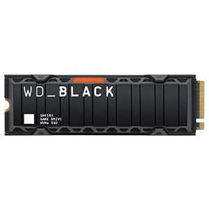 Dysk SSD WD_BLACK SN850X NVMe z radiatorem 1 TB PCIe Gen4, odczyt 7300 MB/s, zapis 6300 MB/s) | Amazon WHD - Jak Nowy [ 69,10€ ~ 306zł]