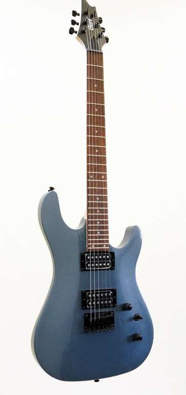 Gitara elektryczna Cort KX100 - zbiorcza na różne kolory na przykładzie Metallic Ash