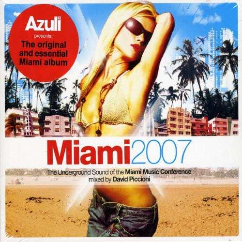 Płyta CD 2x, club Azuli pres. Miami 07, kompilacja, miksowana
