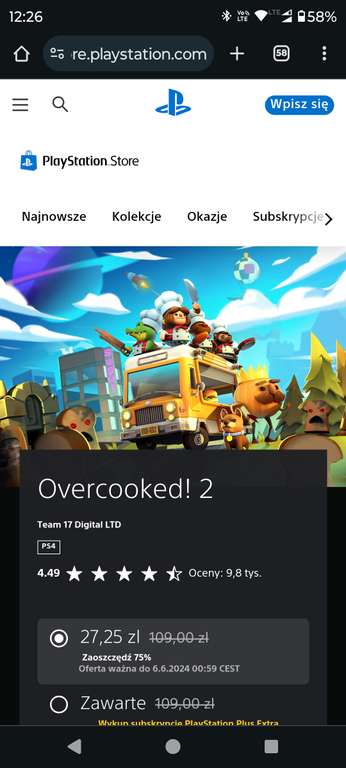 Overcooked! 2 PS4 bezpośrednio ze sklepu PlayStation