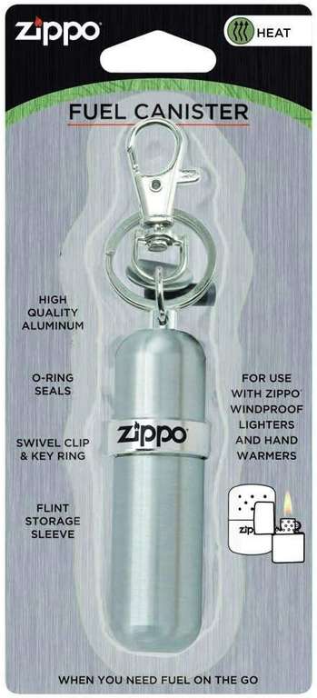 Kanister Zippo Power Kit Keyring, brelok do kluczy ze zbiornikiem na paliwo do zapalniczek