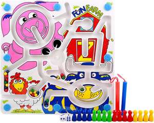 Magnetyczny labirynt zabawka dla dzieci, wersja farma lub zwierzęta | darmowa dostawa z Amazon Prime