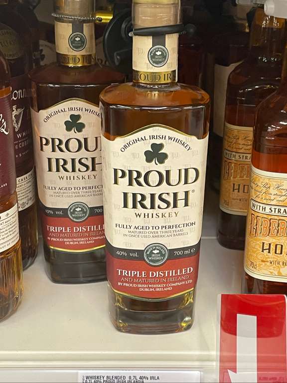 Proud Irish Whiskey 0,7l Auchan M1 Marki