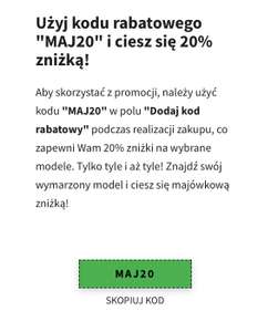 Promocja -20% na oznaczone zegarki - zegarownia.pl