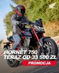 Motocykl Honda Hornet CB750, spalanie 4,3L 92KM(możliwość zdławienia pod kat. A2) Wyprzedaż rocznika 2023