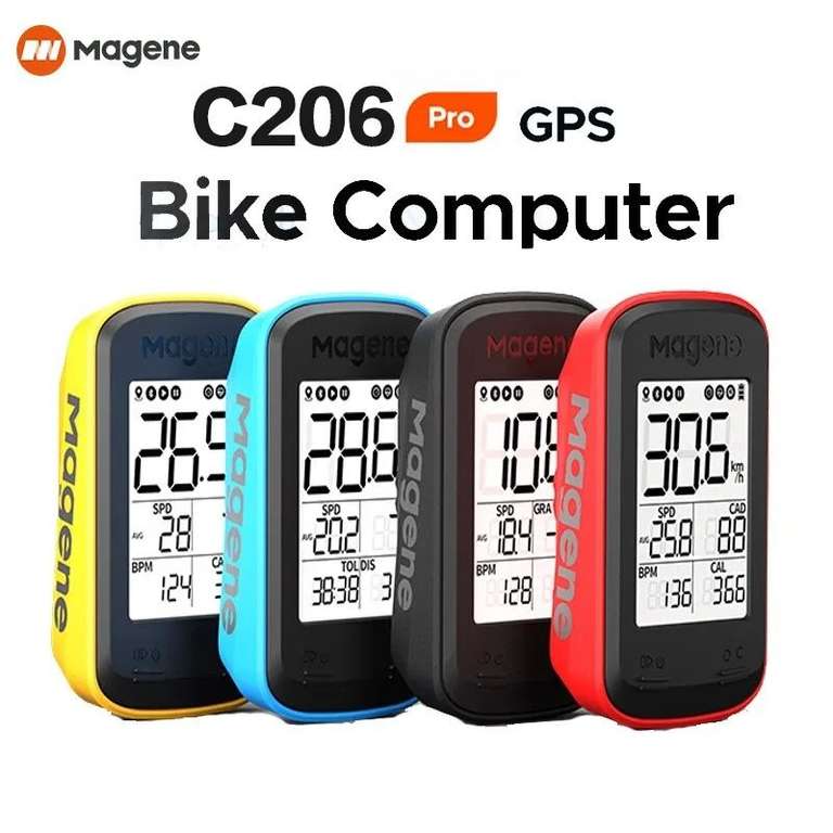 Licznik rowerowy z GPS Magene c206/PRO