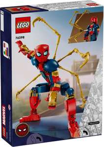 LEGO Marvel 76298 Figurka Iron Spider-Mana | LEGO Marvel 76284 Figurka Zielonego Goblina