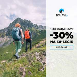 -30% (od ceny regularnej) z okazji 30-lecia Skalnik.pl