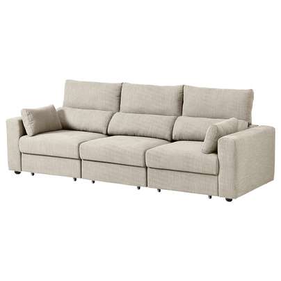 IKEA ESKILSTUNA Sofa 3-osobowa, Hillared beżowy 50% taniej z...