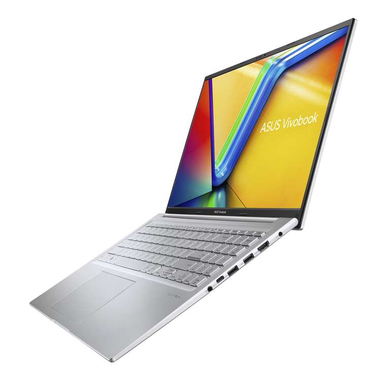 ASUS Vivobook laptop 16 | 16" WUXGA IPS | Ryzen 5 7530U | 16 GB RAM | 512 GB SSD | Win11 | QWERTZ | Cool Silver
