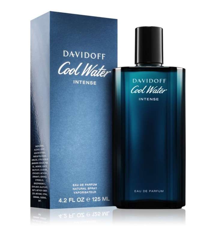 DAVIDOFF COOL WATER INTENSE Woda Perfumowana 125 ml
