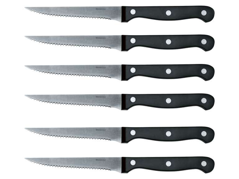 ERNESTO Komplet 6 noży do steków @lidl
