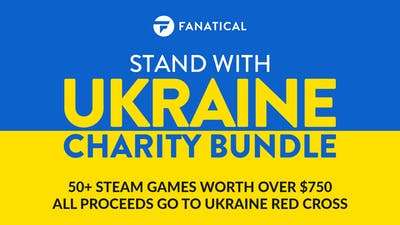 Stand With Ukraine Charity Bundle (100% kwoty zakupu przekazywane jest na Ukraiński Czerwony Krzyż) 57 gier na PC/Steam | Fanatical