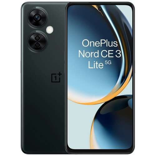 Smartfon ONEPLUS Nord CE 3 Lite 8/128GB 5G 6.72" 120Hz Czarny (67W ładnowanie)