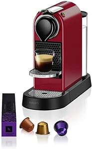 Ekspres Krups Nespresso XN7415 na kapsułki CitiZ (1260 watów, 19 barów, 1 litr) + 14 kapsulek