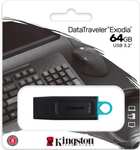 Pendrive Kingston DataTraveler Exodia DTX/64GB USB 3.2, zapis/odczyt 15/90 MB/s, darmowa dostawa Prime