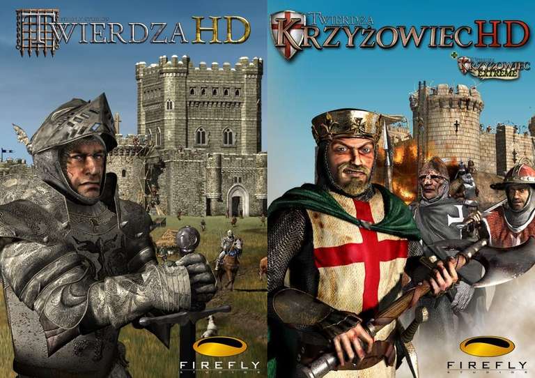 Gry - PC/Steam: Twierdza HD - Stronghold za 2,97zł w Kinguin / Twierdza Krzyżowiec HD - Stronghold Crusader za 4,62zł w Instant Gaming