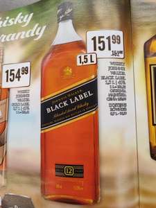 Whisky JOHNNIE WALKER BLACK LABEL 1,5L / 40% / 12YO DINO (101,33/l)