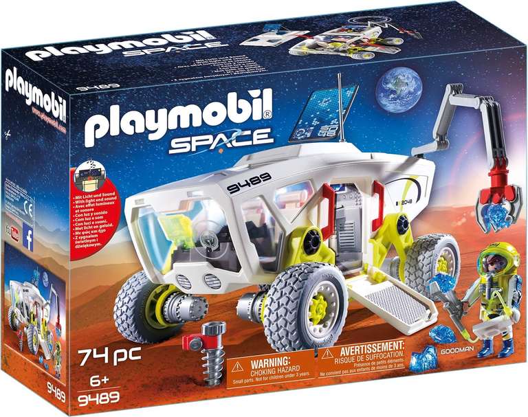 PLAYMOBIL Space 9489 Pojazd badawczy na Marsie