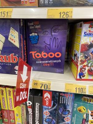 Taboo gra planszowa Lokalnie Auchan