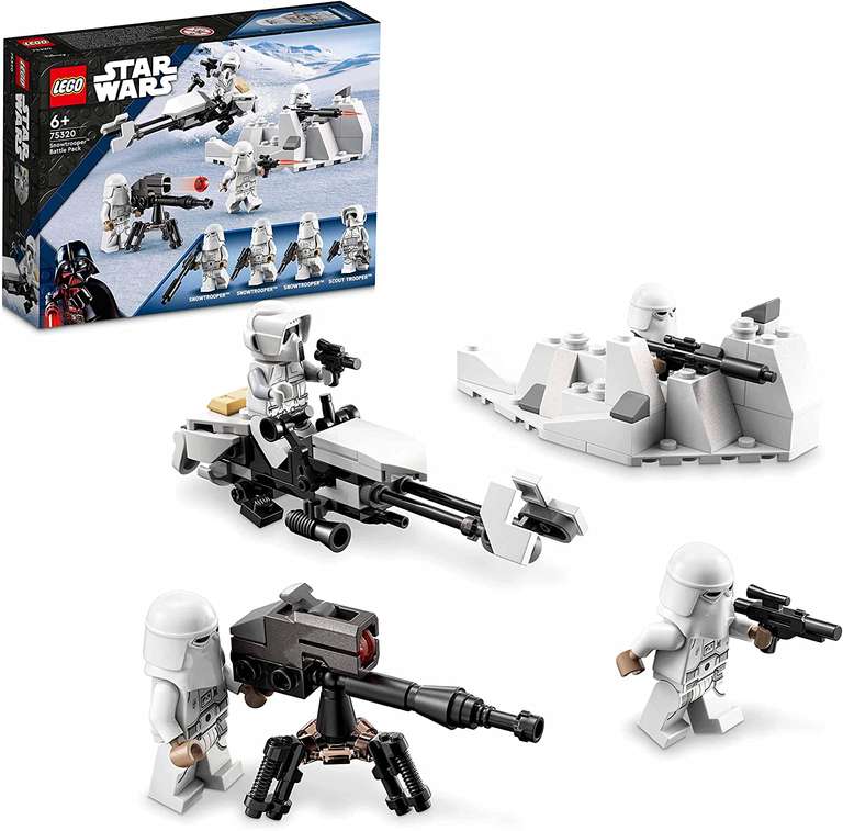 LEGO Star Wars 75320 Zestaw bitewny ze szturmowcem śnieżnym (możliwe 86,86zł za dwie sztuki z kuponem)