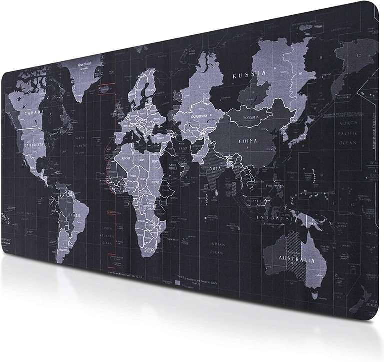Podkładka pod mysz (mapa świata) 800x300 XXL @amazon.pl
