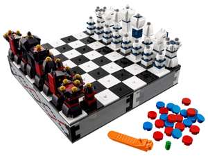 LEGO 40174 - Zestaw szachów z motywem LEGO (gratis LEGO Creator 30584 Świąteczny pociąg) @Lego