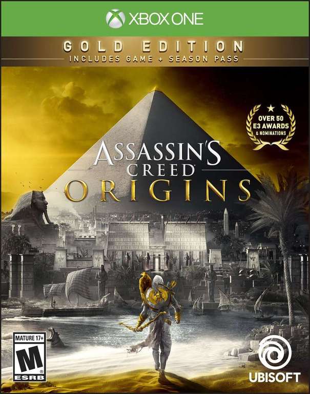Assassin's Creed: Origins Gold Edition AR XBOX One CD Key - wymagany VPN