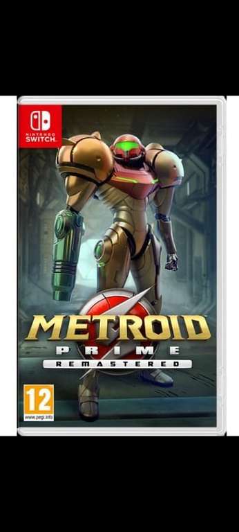 Metroid Prime Remastered Nintendo Switch + 10 monet po zakupie.