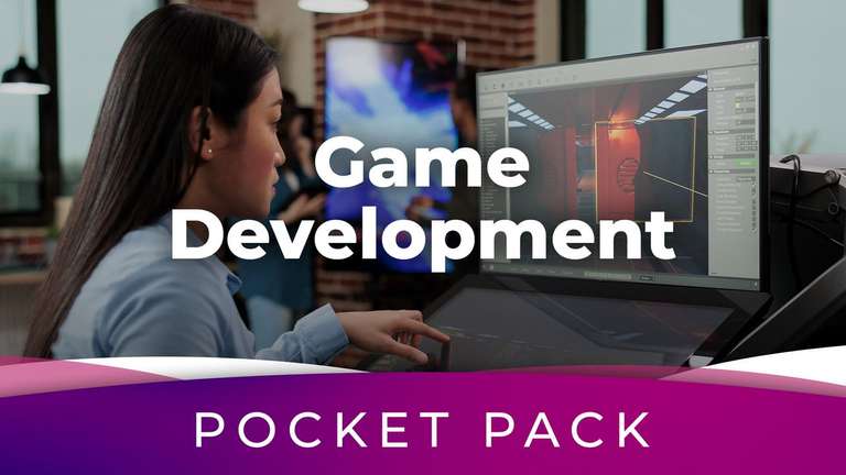 Pakiet czterech ebooków Game Development Pocket - własne gry w Scratch, Godot, Unreal Engine, Unity