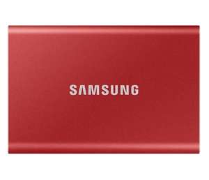 Dysk Samsung Portable SSD T7 1TB USB 3.2 Gen. 2 Czerwony zewnętrzny