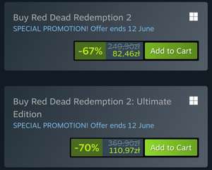 Red dead redemption 2 STEAM PC
