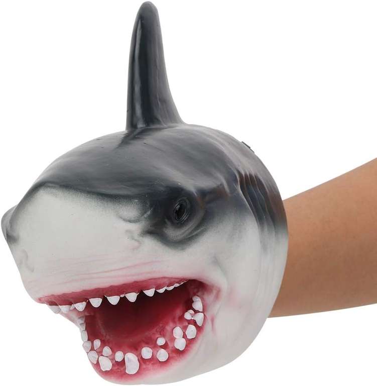 18 cm Ręka rekina symulacja ręczna zabawka dla dzieci Dostawa- DARMOWA z Prime