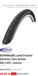 SCHWALBE Land Cruiser Clincher Tyre Active 28x1.60", opona trekking cross